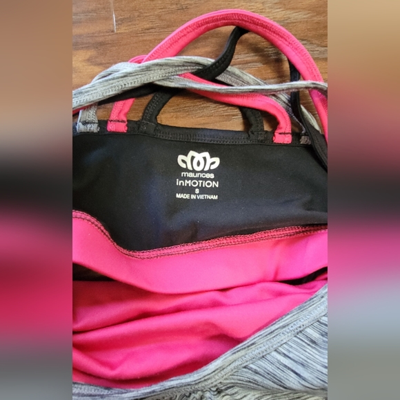 Maurices in Motion Athletic Workout Strappy Tank Top Size Small - Picture 6 of 9